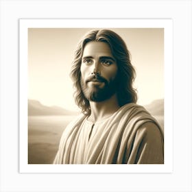 Jesus 1 Art Print