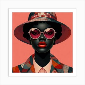 AfroFashion #005 Art Print