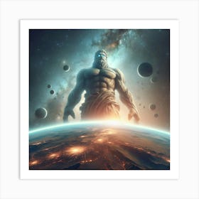 God Of The Universe Art Print