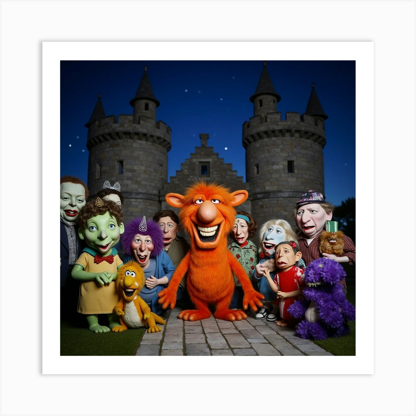Gruffalo Art Print by Nohacreations/artistrycreations