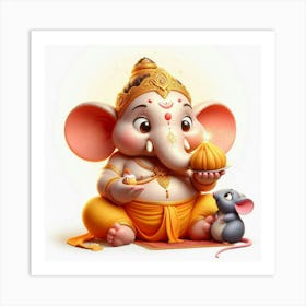 Ganesha 1 Art Print