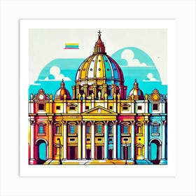 St. Peter’s Basilica 1 Art Print