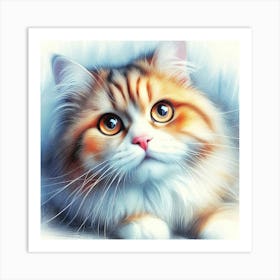 Feline Creative Cat Illustration 95 1 Art Print