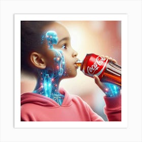 Nano Cola 4 Art Print