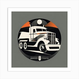 Truck Art Print