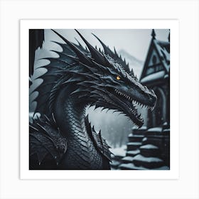 Dragon Unleashed Art Print
