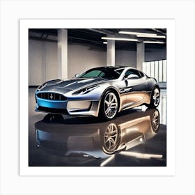 Jaguar Xf Art Print