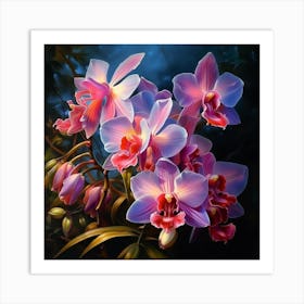 Orchids 5 Art Print