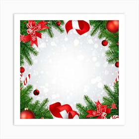 Christmas Background 13 Art Print