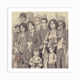 Family Portrait Art Print