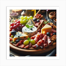 Cheese Platter 5 Art Print