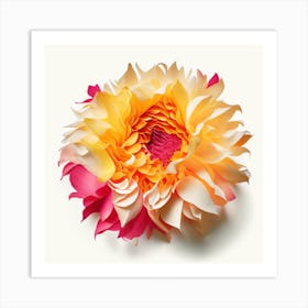 Dahlia Flower Art Print