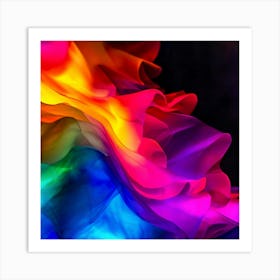 Colorful Brightness Colors Vibrant Pastel Power Gradient Vivid Luminous Radiant Bright S (8) Art Print