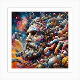 Psychedelic Art 5 Art Print