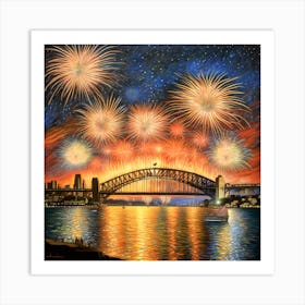 Sydney Harbour Bridge Art Print