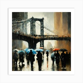 Brooklyn Bridge Art Print