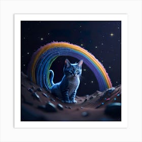 Cat Galaxy (27) Art Print