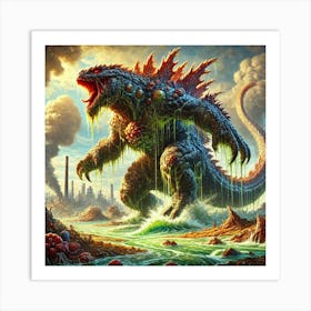 Venox Corrosive Leviathan Art Print