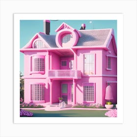 Barbie Dream House (308) Art Print