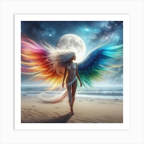 Angel Wings Art Print