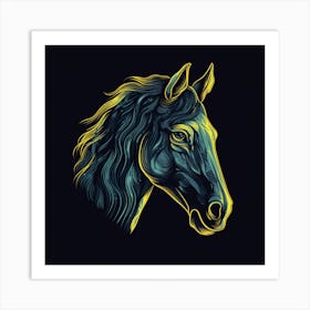 Horse Head 2 Art Print