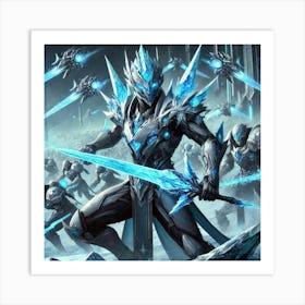 A Sci Fi Themed Depiction Of The Yin Ice Serpent S General Art Print