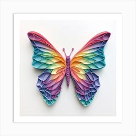 Colorful Butterfly Art Print