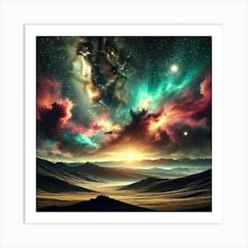 Galaxy In The Sky 12 Art Print