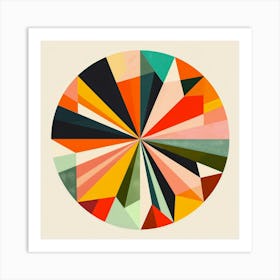 Geometric Circle Art Print