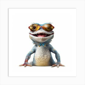 Gecko Art Print