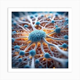 Neuron 8 Art Print