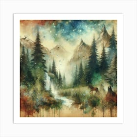 Forest 1 Art Print