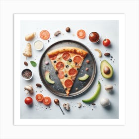 Pizza40 Art Print