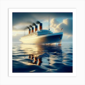 Titanic 10 Art Print