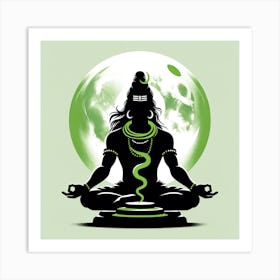 Lord Shiva 4 Art Print