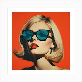 Mod Girl 15 Art Print