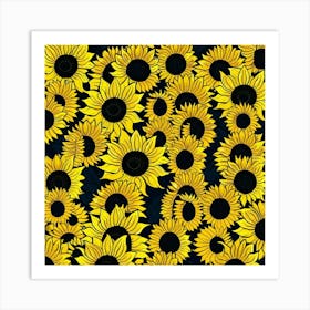 Sunflower  Art Print