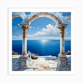 Archway To The Sea Art Print