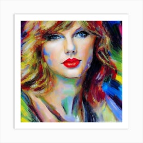 Taylor Swift 1 Art Print