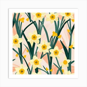 Daffodils 4 Art Print