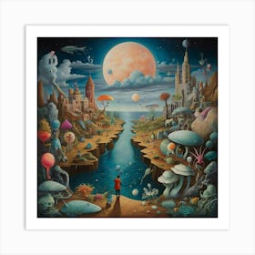 'The Dreamscape' 1 Art Print