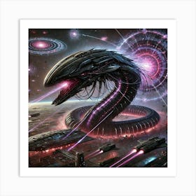 Void Serpent Art Print