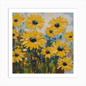 Daisies 6 Art Print