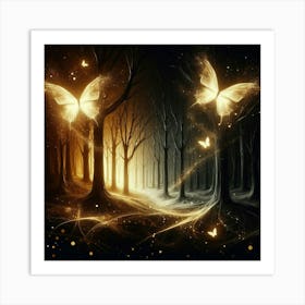 Fairy Forest 1 Art Print