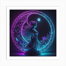 Lunar Symphony Art Print