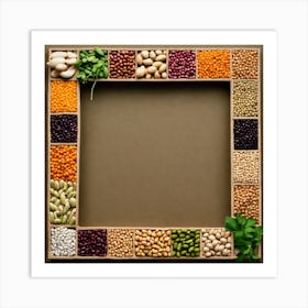 Frame Of Beans 1 Art Print