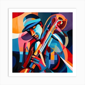 Jazz Musician 76 Art Print