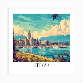 Ottawa City Art Print