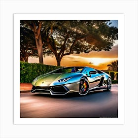 Lamborghini 12 Art Print