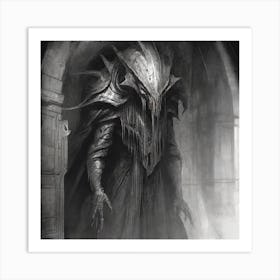 Dark Elf Art Print